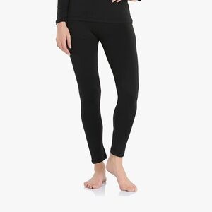 HEROBIKER Women's Ultra Soft Fleece Lined Base Layer Thermal Pants Size XL